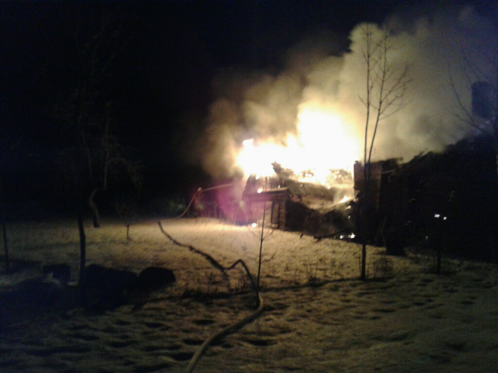 Рогаческий район. При пожаре жилого дома погиб пенсионер