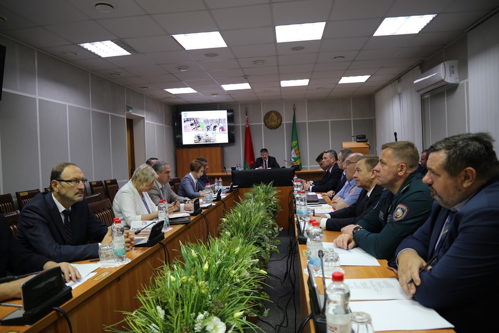 Александр Худолеев принял участие в заседании Гомельского областного исполнительного комитета