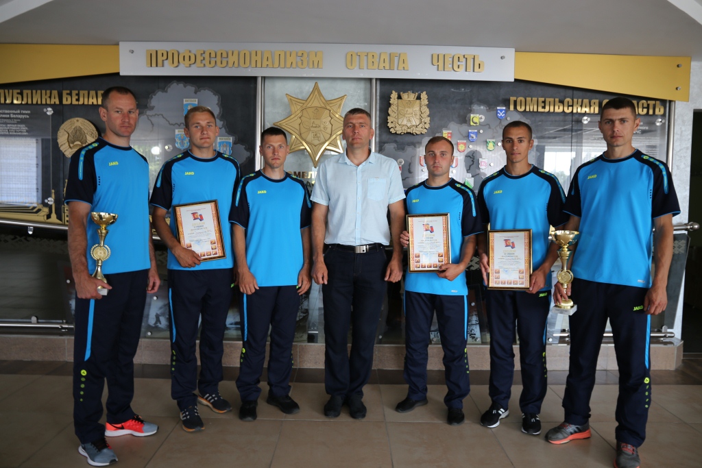 Команда Гомельской области заняла второе место на международном турнире БФСО «Динамо» по пожарно-спасательному спорту
