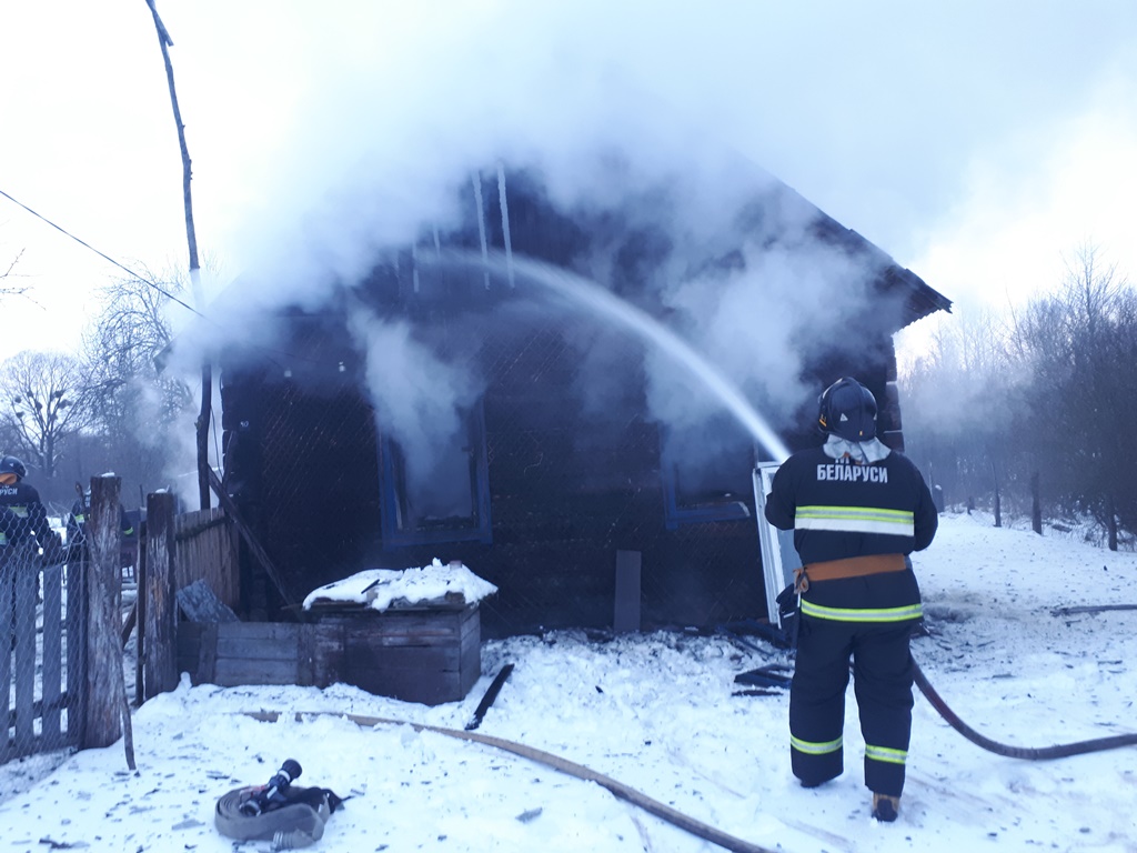Житковичский район. При пожаре жилого дома погиб хозяин