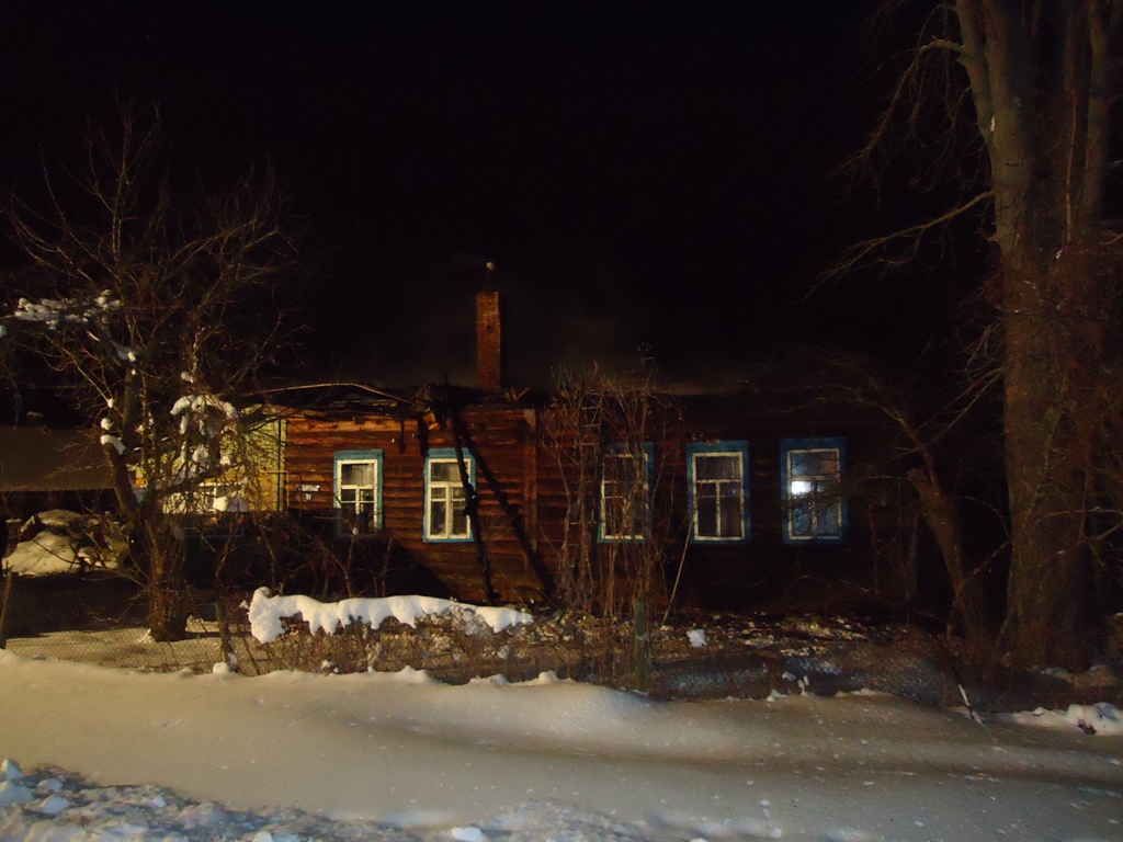 Кормянский район. При пожаре жилого дома спасен мужчина