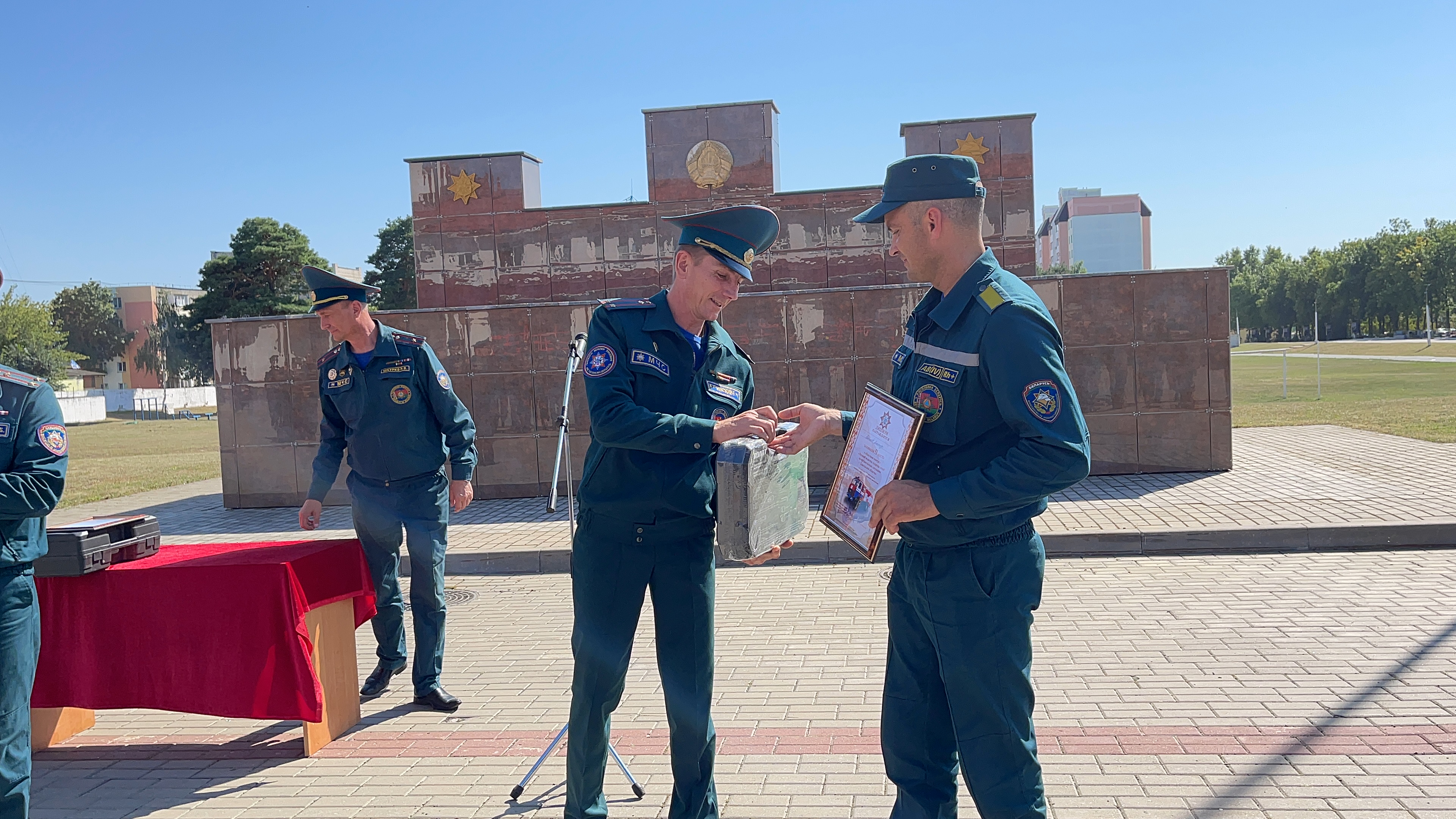 В Гомеле состоялся областной конкурс профессионального мастерства на звание  «Лучший водитель подразделений МЧС области»