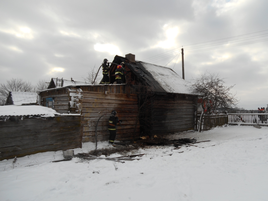 Калинковичский район. Пожар жилого дома