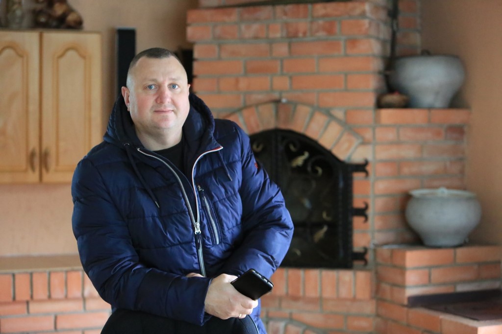 #ГероиСредиНас. Михаил Статкевич – спас мужчину на пожаре в городе Калинковичи