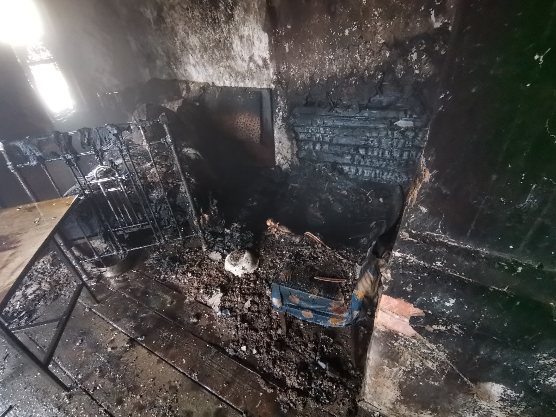 На пожаре в Хойникском районе погиб пенсионер