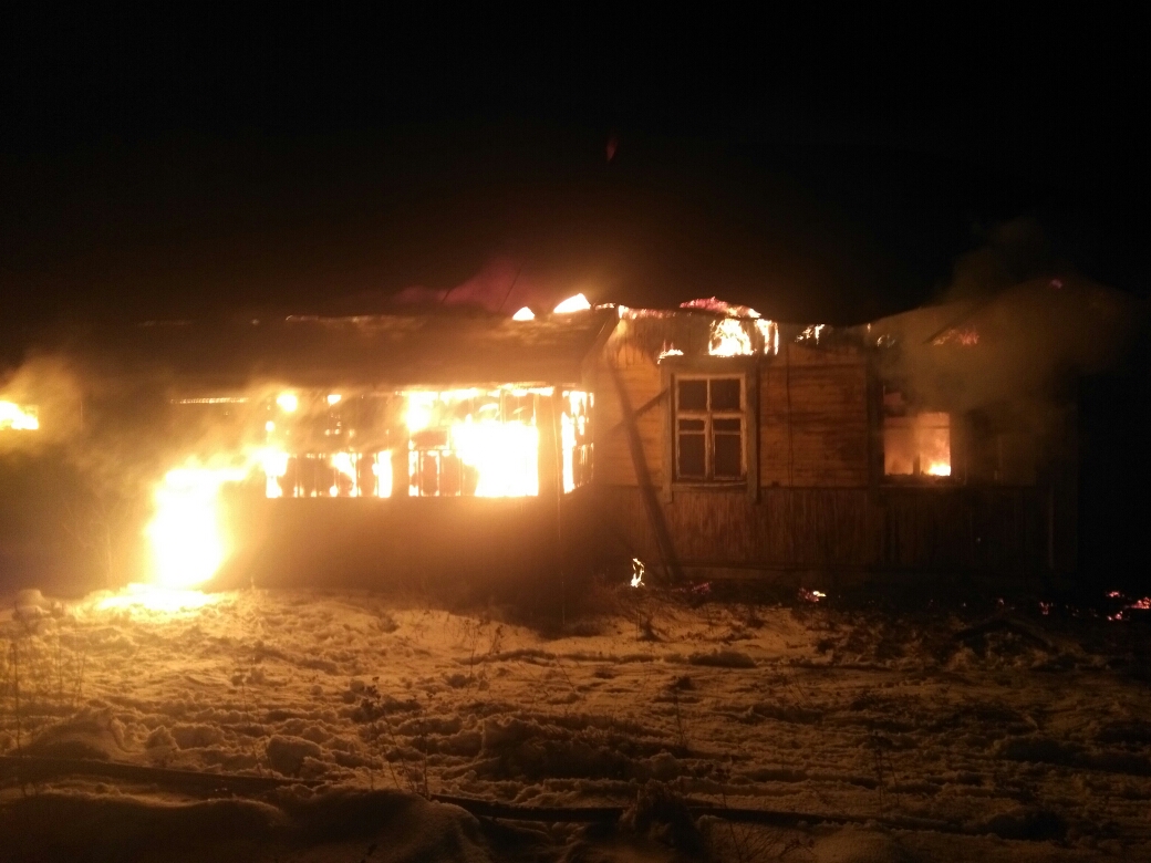 Мозырь. При пожаре жилого дома погиб мужчина
