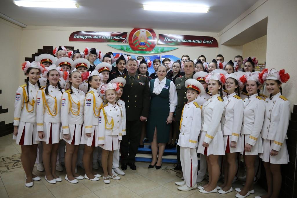 Александр Худолеев встретился с Гомельскими школьниками в рамках проекта ШАГ