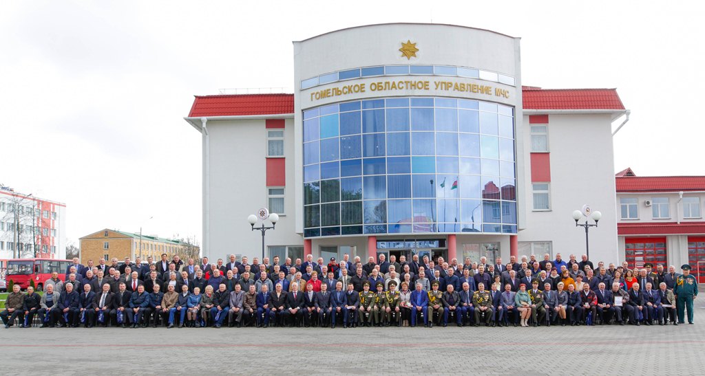 В Гомельском областном управлении состоялось чествование ветеранов ОПЧС