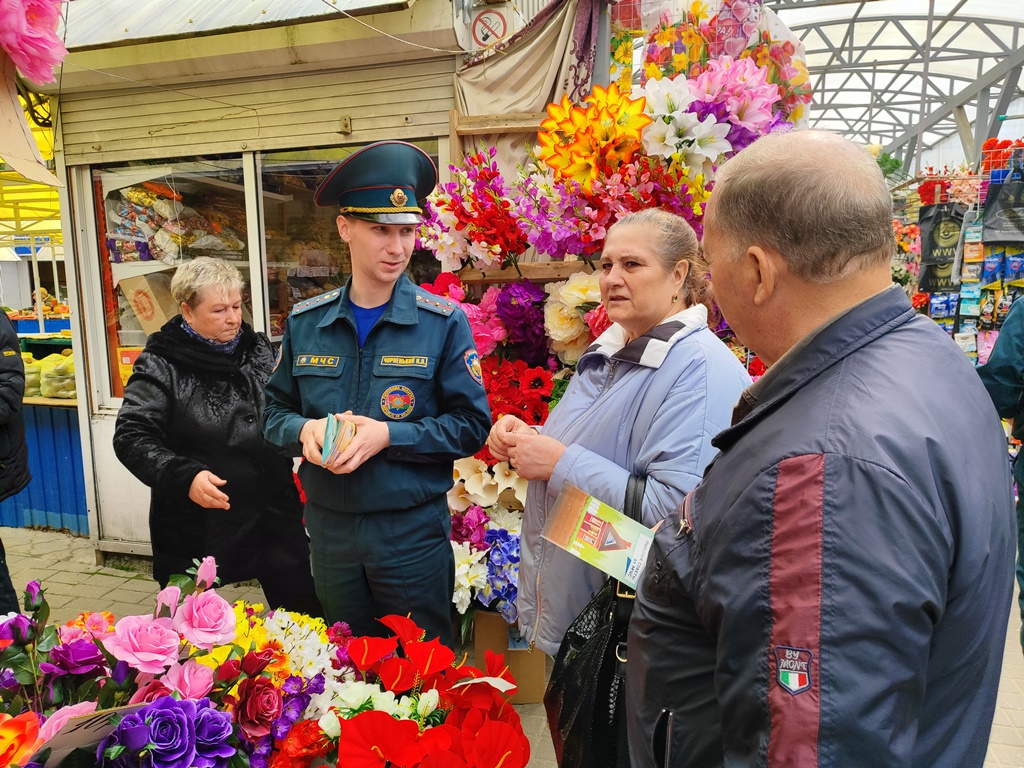 Гомель. Акцент на безопасность в праздник «Радуница»