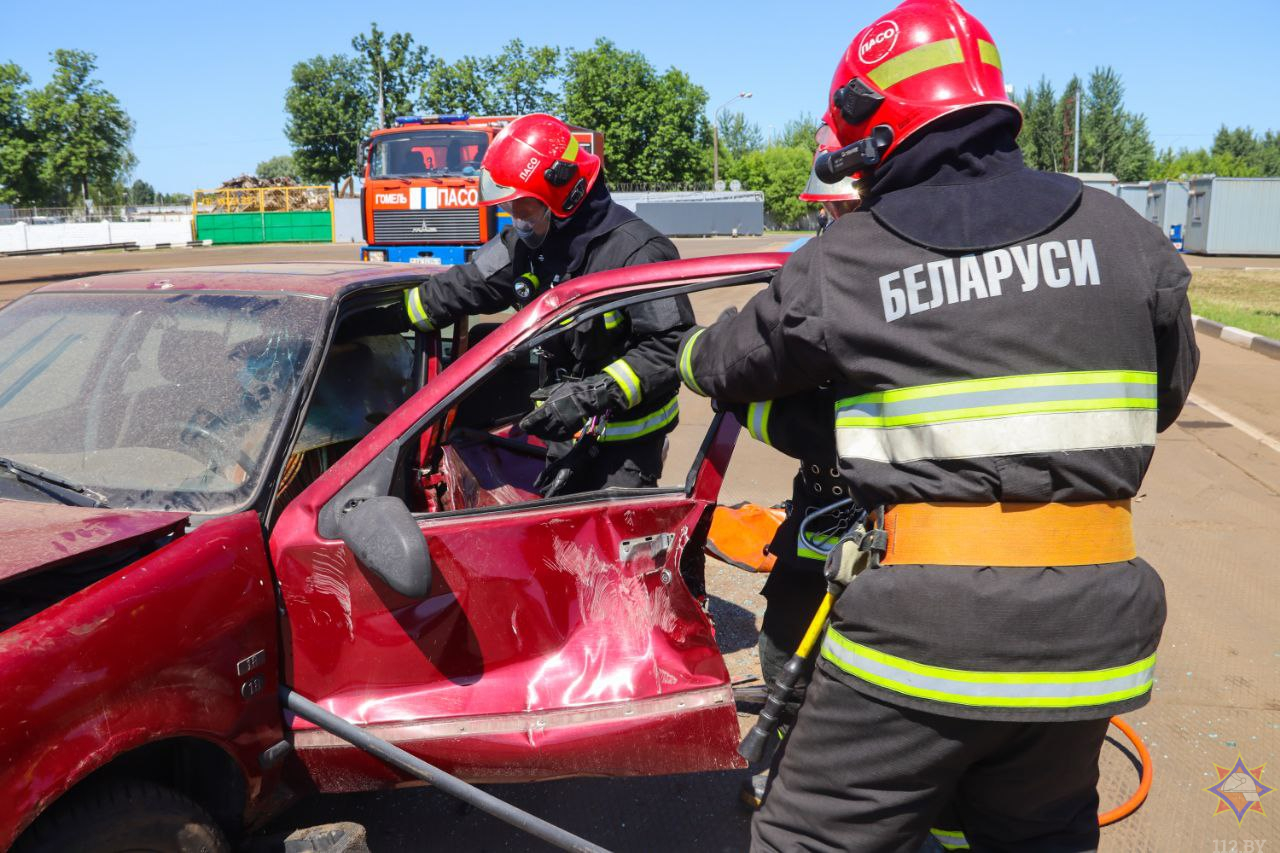 Учения по ликвидации последствий дтп